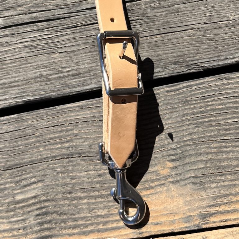 Leather Breast Collar for Mules and Donkeys | Queen Valley Mule Ranch